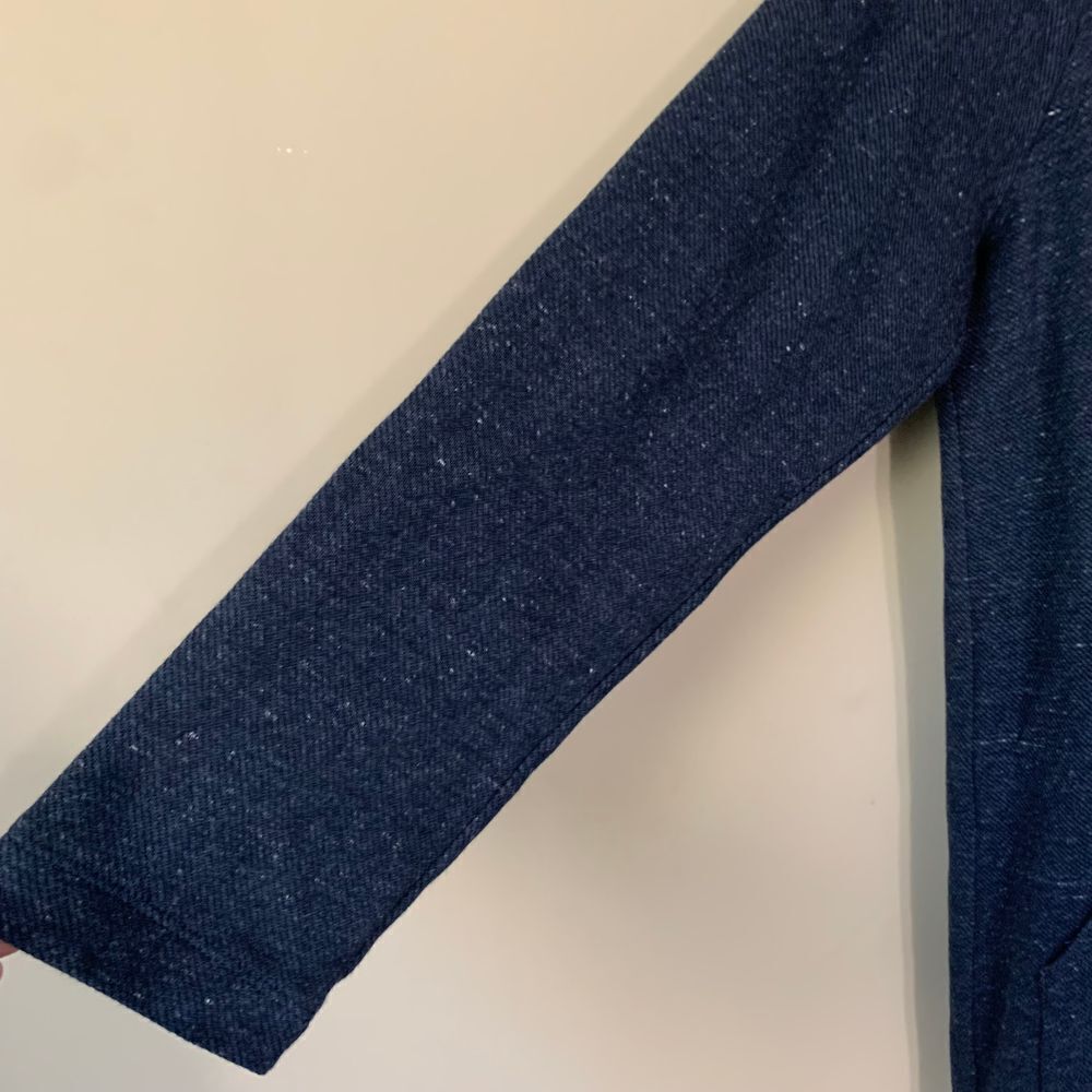 J.Jill Pure Jill Patch-Pocket V-Neck Navy Dress  Every Week Dress Size Large - Picture 3 of 13
